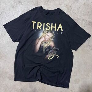 Trisha Yearwood World Tour with Garth Brooks Concert‎ T Shirt Country Black XL